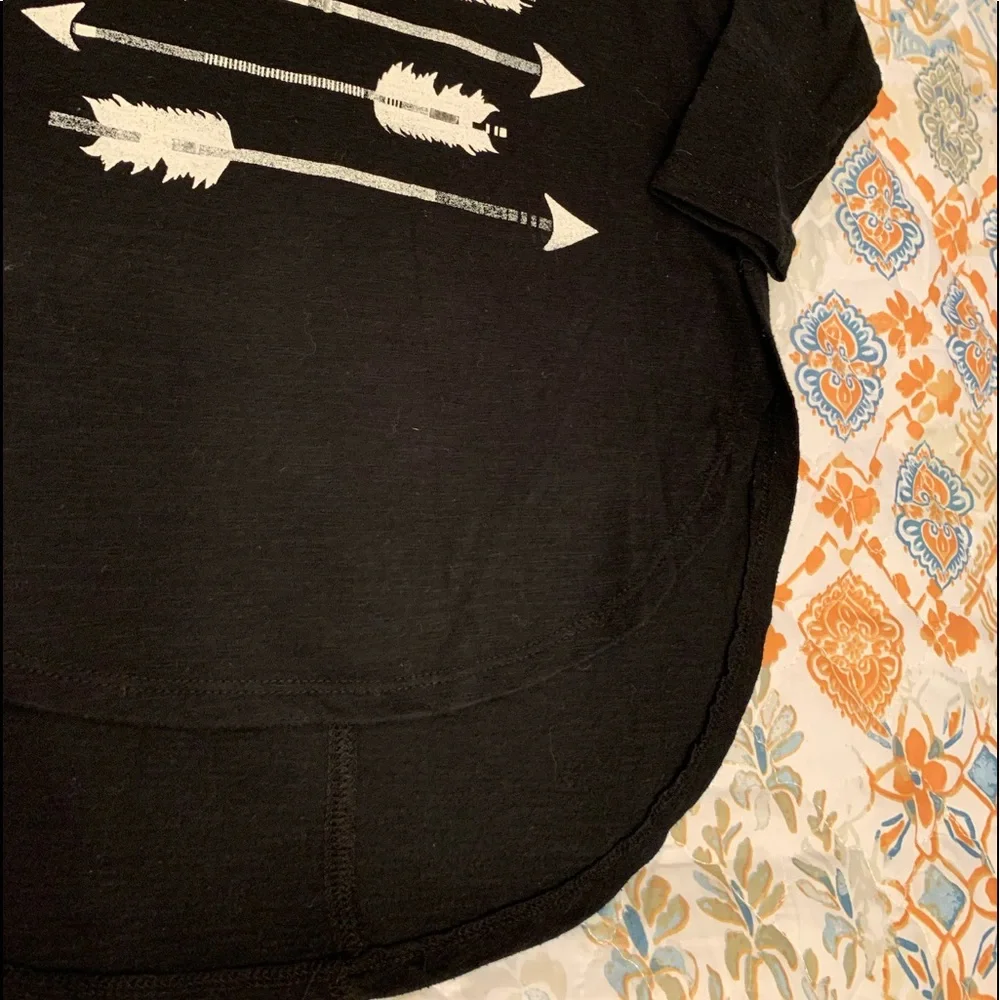 Bundle of Shirts Tees for Girls 3-XS 1-M Black